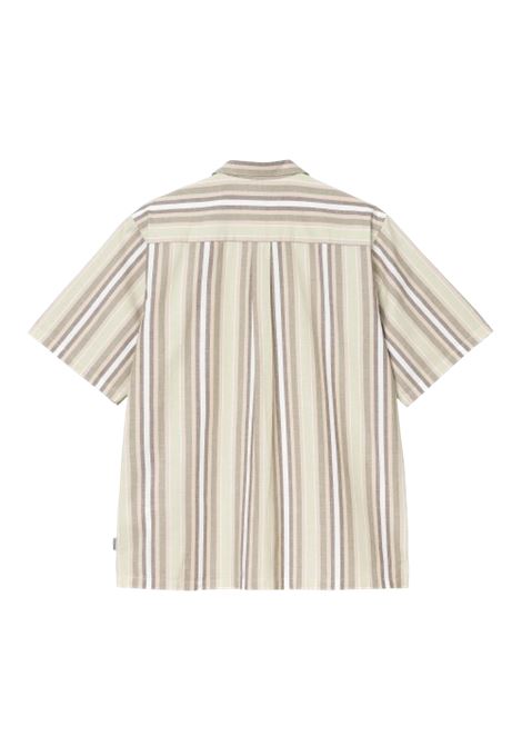 camicia folsey uomo bianca e oliva CARHARTT WIP | I0351543G7.XX